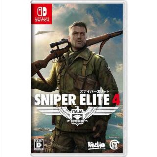 ニンテンドースイッチ(Nintendo Switch)の専用♥Switch♥SNIPER ELITE 4♥スナイパーエリート(家庭用ゲームソフト)