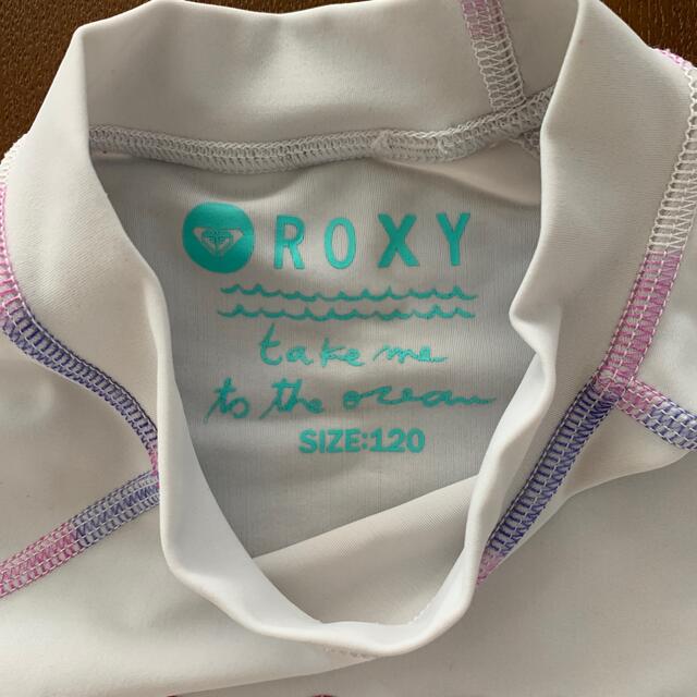 Roxy(ロキシー)のロキシー　ラッシュガード　120 キッズ/ベビー/マタニティのキッズ服女の子用(90cm~)(水着)の商品写真