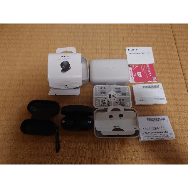 SONY(ソニー)のWF-1000XM4 ブラック スマホ/家電/カメラのオーディオ機器(ヘッドフォン/イヤフォン)の商品写真