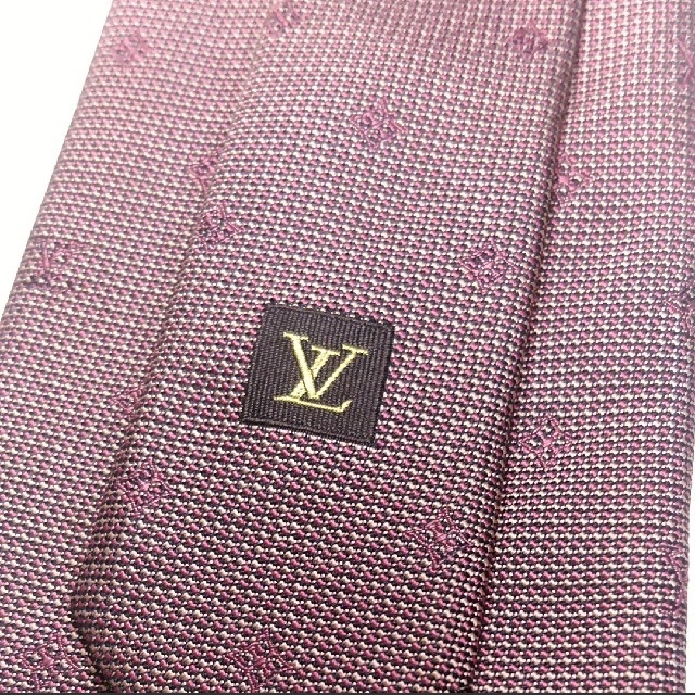 LOUIS VUITTON(ルイヴィトン)のLouis Vuittonルイヴィトン クラヴァット・モノグラム シルクネクタイ メンズのファッション小物(ネクタイ)の商品写真