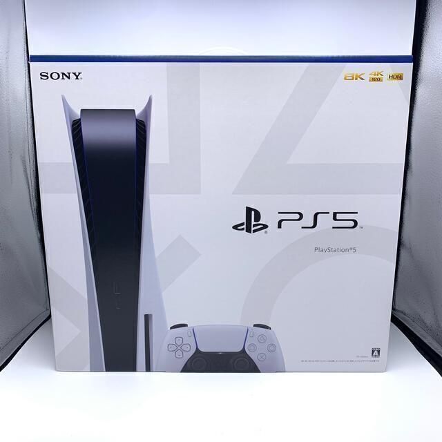 SONY(ソニー)のPlayStation 5 (CFI-1100A01) エンタメ/ホビーのゲームソフト/ゲーム機本体(家庭用ゲーム機本体)の商品写真