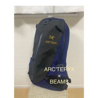 アークテリクス(ARC'TERYX)のアークテリクスリュック ビームス別注 ネイビー 美品(バッグパック/リュック)