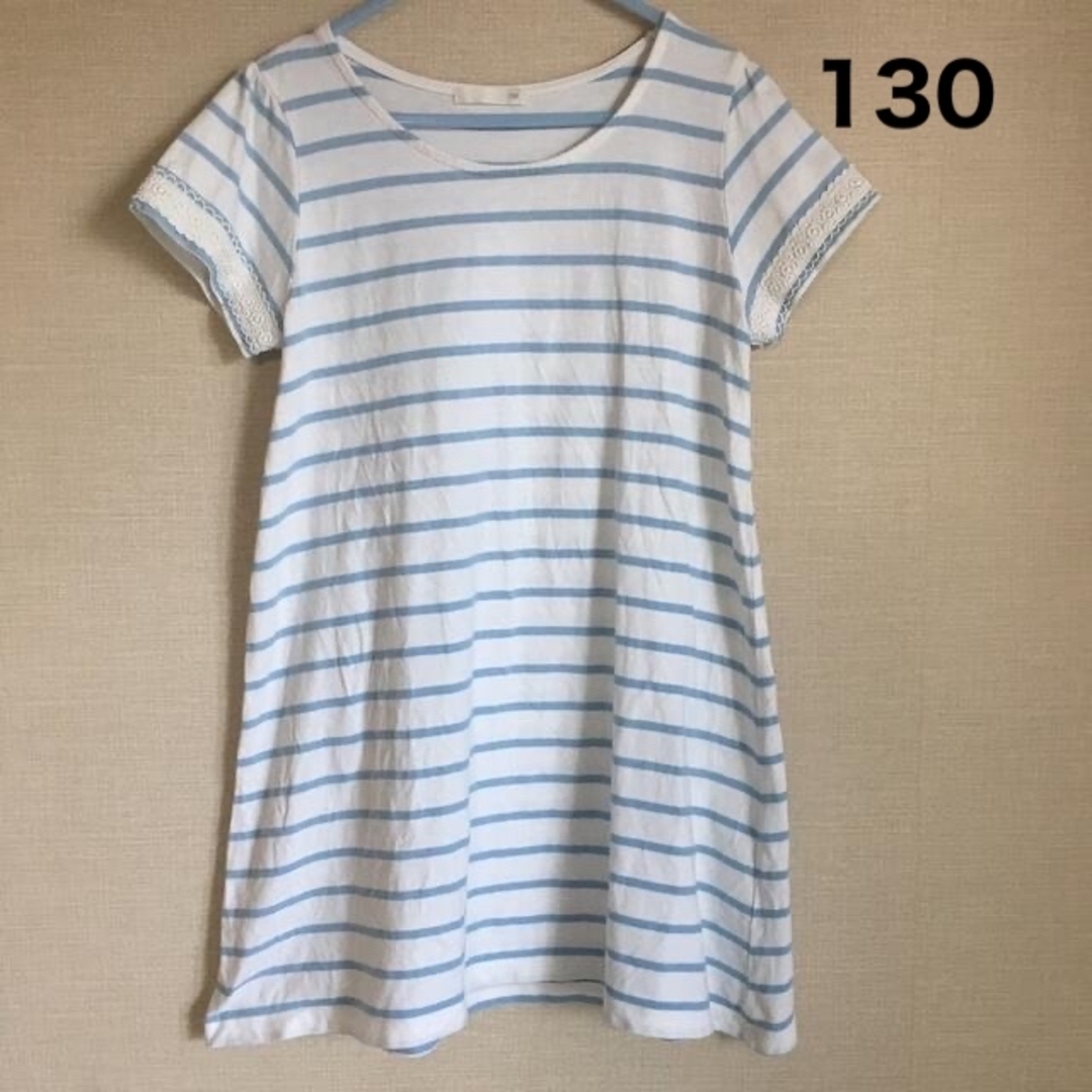 GU(ジーユー)のワンピース　130 GU キッズ/ベビー/マタニティのキッズ服女の子用(90cm~)(ワンピース)の商品写真