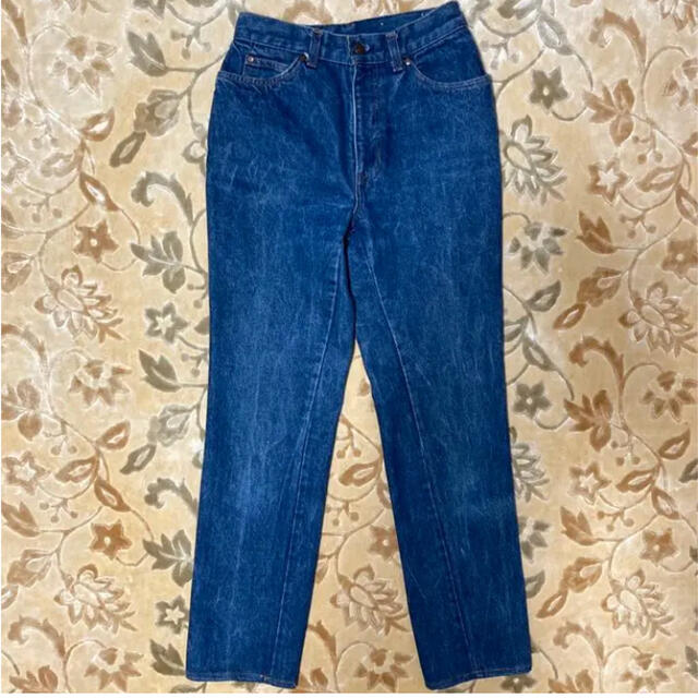 Levi's(リーバイス)の80s USA製 リーバイス 734 レディース ハイウエスト スリム w27 レディースのパンツ(デニム/ジーンズ)の商品写真