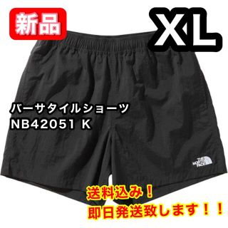 ザノースフェイス(THE NORTH FACE)の【新品】 ノースフェイス バーサタイルショーツ NB42051 K XLサイズ(ショートパンツ)