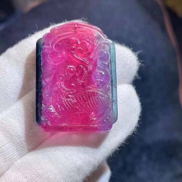 【高級】ウォーターメロン トルマリン ルース 17.1ct 2