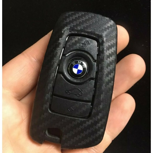 BMW(ビーエムダブリュー)の匿名配送 BMW 11mmリモートキーエンブレム ステッカー4 個＋おまけ付き 自動車/バイクのバイク(ステッカー)の商品写真