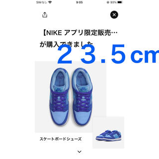ナイキ(NIKE)のNike SB Dunk Low "Blue Raspberry" ダンク　(スニーカー)