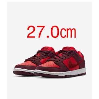 ナイキ(NIKE)のダンクSB 27.0㎝　Nike SB Dunk Low "Cherry"(スニーカー)