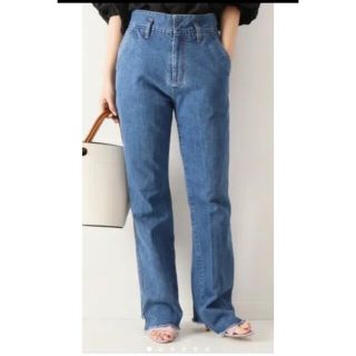 スピックアンドスパン(Spick & Span)のSpick&Span 【5 1/2】BEAUTY-LINE SLIT DENIM(デニム/ジーンズ)