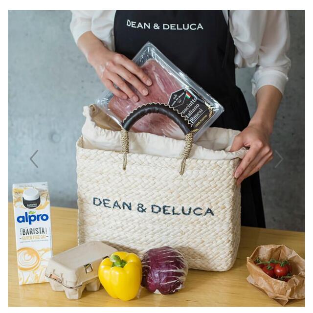 DEAN＆DELUCA×BEAMS COUTUREディーンデルーカ保冷カゴバッグ