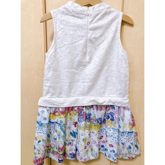 hakka kids(ハッカキッズ)のキッズワンピース110 キッズ/ベビー/マタニティのキッズ服女の子用(90cm~)(ワンピース)の商品写真