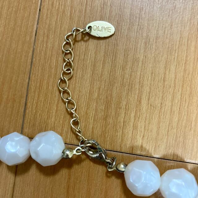 OLIVEdesOLIVE(オリーブデオリーブ)のパール風ネックレス　OLIVE レディースのアクセサリー(ネックレス)の商品写真