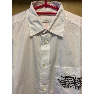 バーバリー(BURBERRY)の正規 20SS BURBERRY バーバリー ロゴ ドレスシャツ (シャツ)