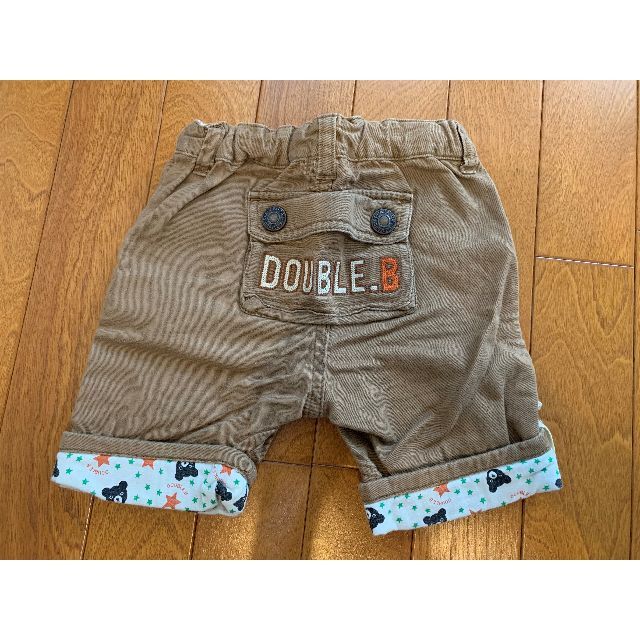 DOUBLE.B(ダブルビー)の【専用】キッズ★半ズボン　ミキハウス キッズ/ベビー/マタニティのキッズ服男の子用(90cm~)(パンツ/スパッツ)の商品写真