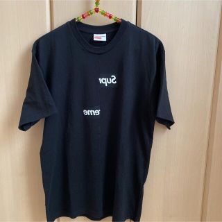 着画あり！supreme COMME des GARCONSコラボTシャツ