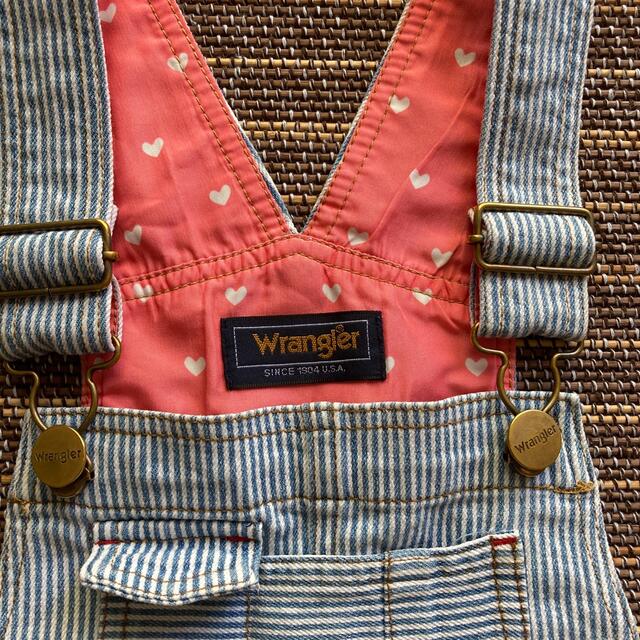 Wrangler(ラングラー)のキッズワンピース キッズ/ベビー/マタニティのキッズ服女の子用(90cm~)(ワンピース)の商品写真