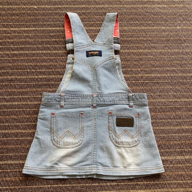 Wrangler(ラングラー)のキッズワンピース キッズ/ベビー/マタニティのキッズ服女の子用(90cm~)(ワンピース)の商品写真