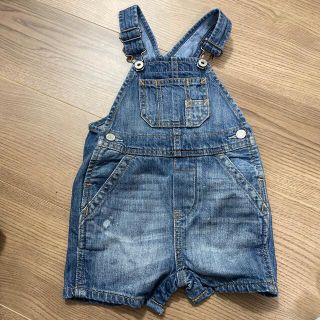 ベビーギャップ(babyGAP)のbabyGAP オーバーオール サロペット デニム 70(カバーオール)