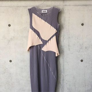 ステュディオス(STUDIOUS)のkotohayokozawa Pleats dress no-sleeve(ロングワンピース/マキシワンピース)