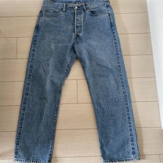 オーラリー(AURALEE)のa.presse Washed Denim Pan(デニム/ジーンズ)