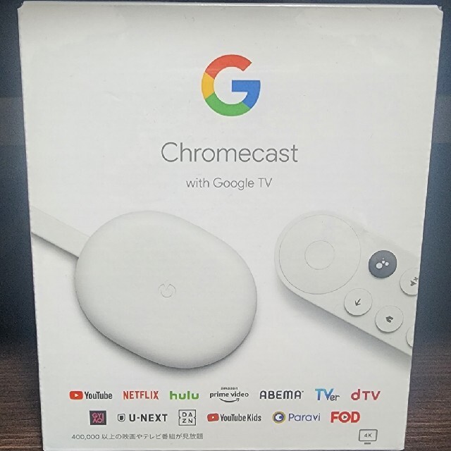 Chromecast withGoogleTV