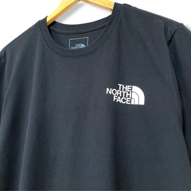 THE NORTH FACE(ザノースフェイス)の可愛いです ♪ 新品 ノースフェイス BOX Tシャツ 黒  レディース XL レディースのトップス(Tシャツ(半袖/袖なし))の商品写真