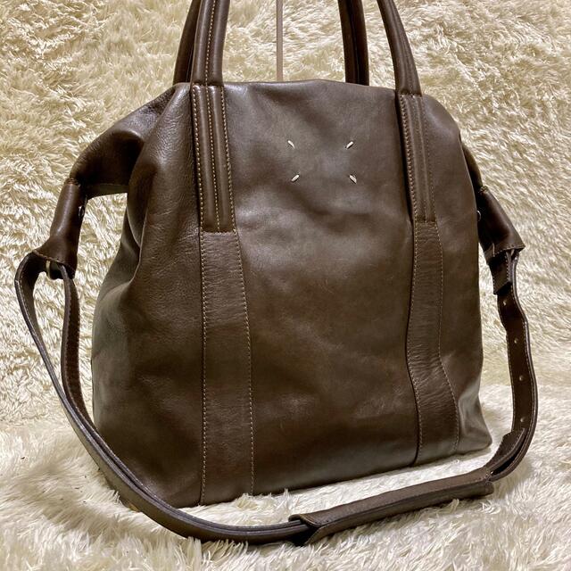 2022年最新海外 Margiela Martin Maison - ブラウン ショルダー 3way