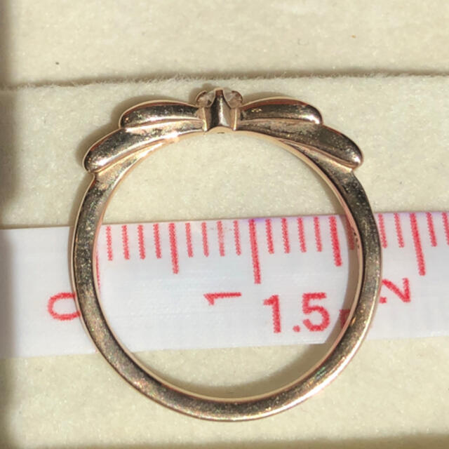4℃(ヨンドシー)の4℃ K18 ピンクゴールド　リング10号 レディースのアクセサリー(リング(指輪))の商品写真