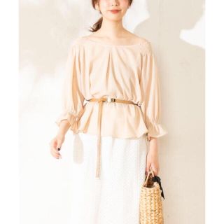 ナチュラルクチュール(natural couture)のプチプラキャンディスリーブブラウス(シャツ/ブラウス(長袖/七分))