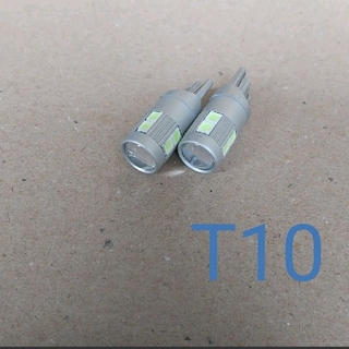 T10 LED アイスブルー ポジションランプ 12Ｖ 24Ｖ 兼用  無極性