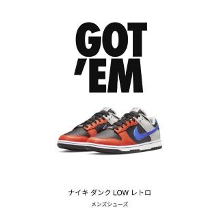 ナイキ(NIKE)の新品 28.5cm NIKE DUNK LOW RETRO EMB NBA(スニーカー)