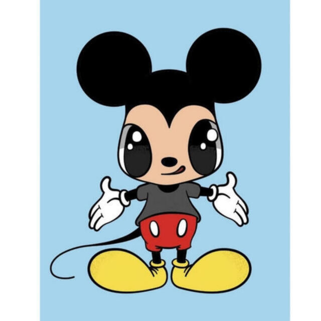 ミッキーマウス(ミッキーマウス)のJavier Calleja ハビア カジェハ Mickey Mouse Now エンタメ/ホビーの美術品/アンティーク(版画)の商品写真