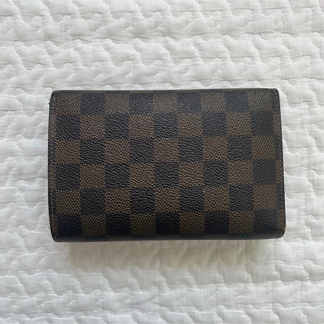 【最終値下げ】VUITTON 財布 三つ折り ダミエ