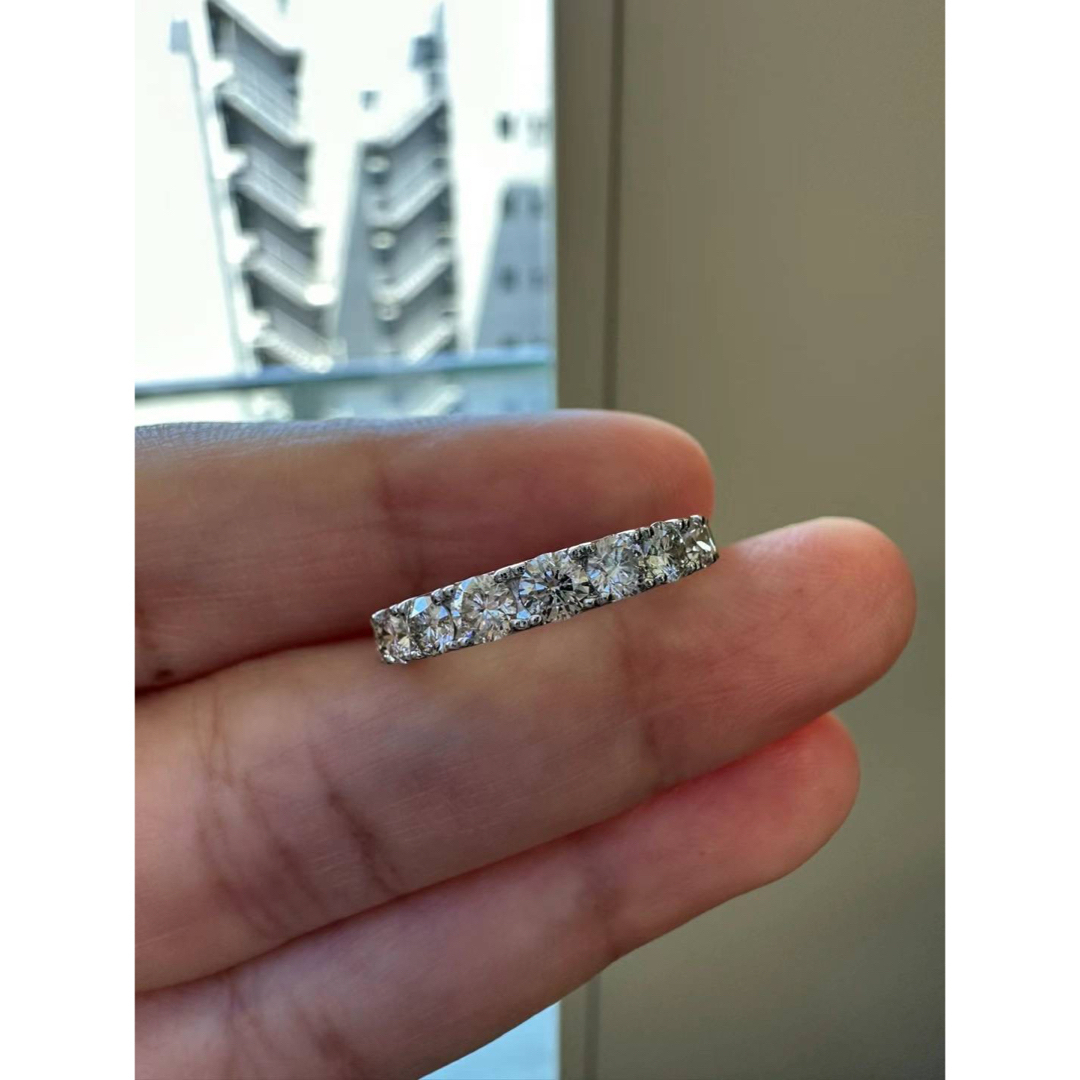 レディースK18PG/ PT950  1ct ダイヤモンド　指輪　新品