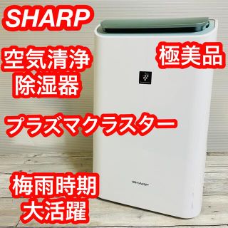 SHARP - SHARP 空気清浄除湿器 プラズマクラスター 除湿機 CV-DF100-W