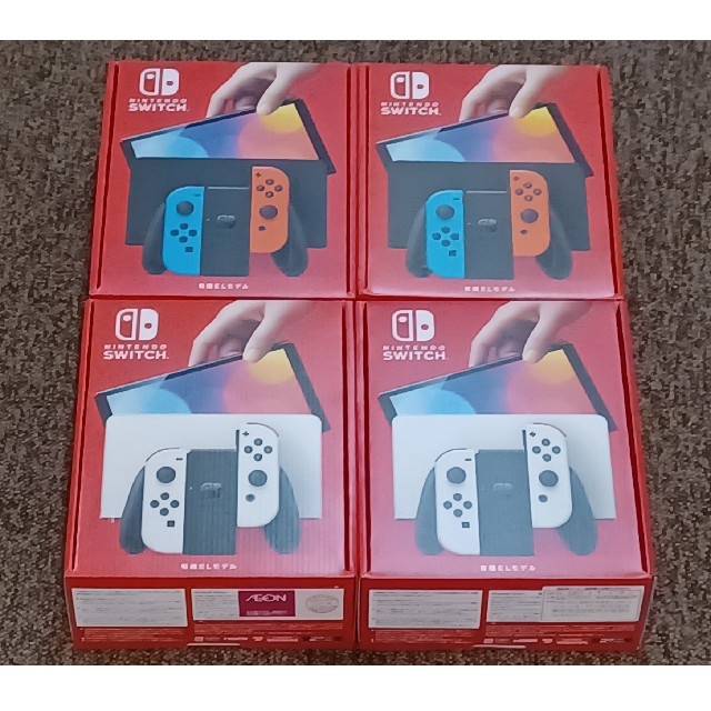 新品 NintendoSwitch本体 有機ELモデル  4台