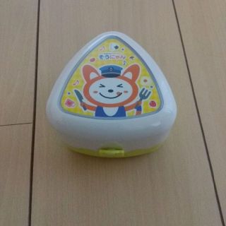 【新品・箱なし】そうにゃん　おにぎりケース(ノベルティグッズ)