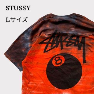 ステューシー(STUSSY)の【レア】ステューシー　8ボール　タイダイ染め　総柄　Tシャツ　半袖(Tシャツ/カットソー(半袖/袖なし))