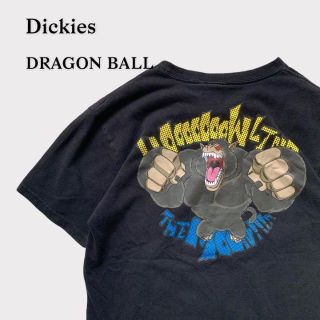 ディッキーズ(Dickies)のディッキーズ　大猿　Tシャツ　ドラゴンボール　プリント　半袖　黒　Mサイズ(Tシャツ/カットソー(半袖/袖なし))