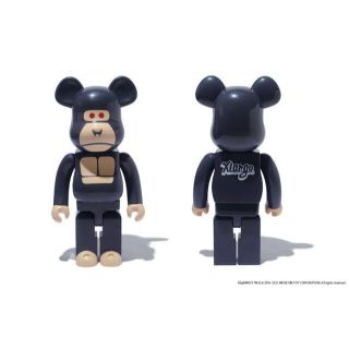 ベアブリック(BE@RBRICK)のBE@RBRICK LITTLE FRIEND BLACK 1000％(フィギュア)