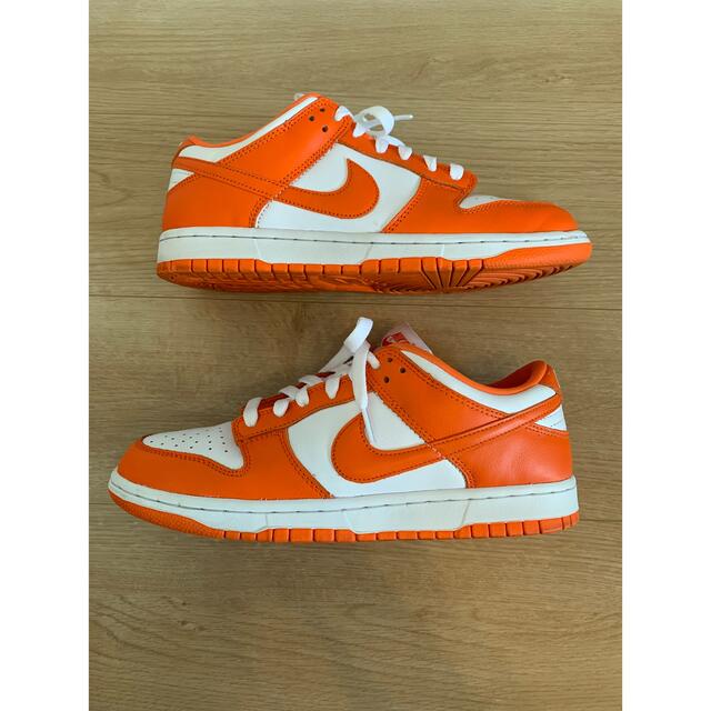 NIKE dunk low ダンク　ロー　シラキュース　オレンジブレイズ