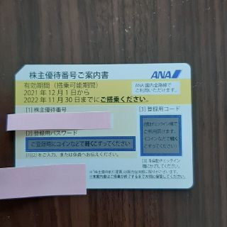 エーエヌエー(ゼンニッポンクウユ)(ANA(全日本空輸))のANA株主優待券(その他)