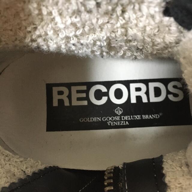 GOLDEN GOOSE RECORDS ハイカットスニーカー