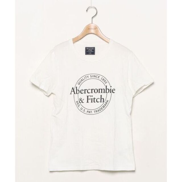 ☆アバクロンビーアンドフィッチ アバクロ プリント ビッグロゴ Tシャツ/ＸS