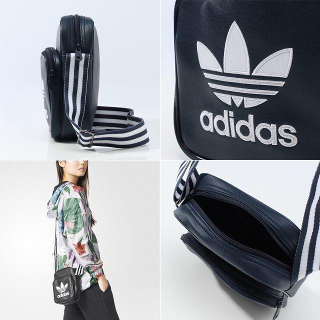 adidas(アディダス)の【新品/即発送OK】adidas オリジナルス ショルダー ミニバッグ ネイビー レディースのバッグ(ショルダーバッグ)の商品写真