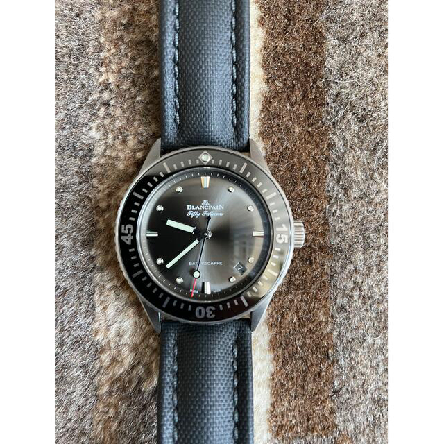 時計ブランパン　フィフティファゾムス バチスカーフ　5100B-1110-B52A