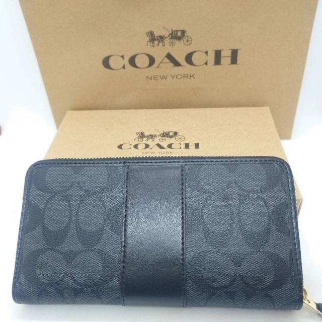 COACH(コーチ)の未使用　コーチ　長財布 アウトレット レディース COACH F54630 レディースのファッション小物(財布)の商品写真