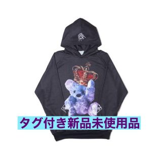 TRAVAS TOKYO furry bear クマ 熊 パーカー フーディ 黒