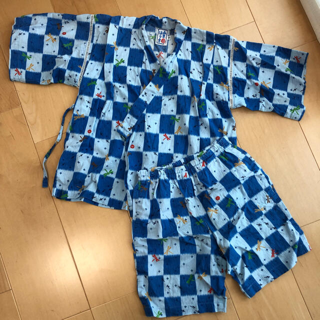 mikihouse(ミキハウス)のミキハウス　甚平　120 キッズ/ベビー/マタニティのキッズ服男の子用(90cm~)(甚平/浴衣)の商品写真